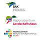 Kombilogo Bergische Agentur für Kulturlandschaft, Regionalzentrum Landschaftshaus und Regionalzentrum BNE in Hochformat