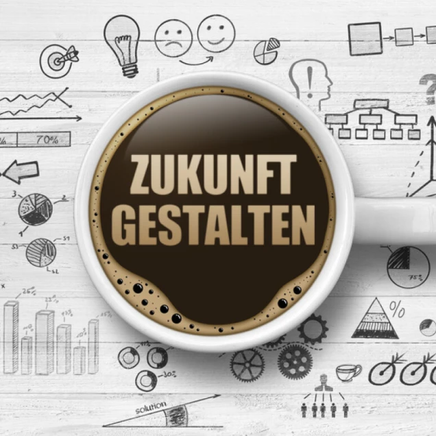 Zukunft gestalten / kaffee