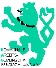 Logo Kommunale Arbeitsgemeinschaft Bergisch Land e.V. - KAG -