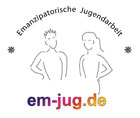 Logo Emanzipatorische Jugendarbeit em-jug